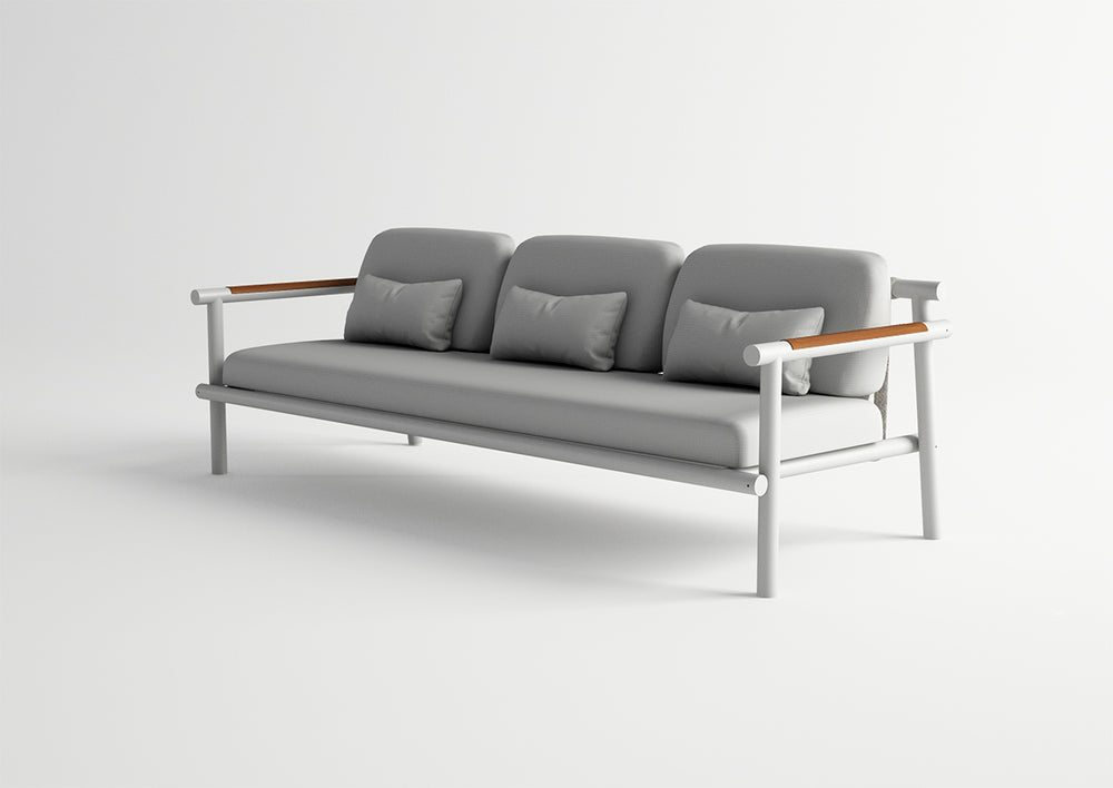 Aurore Cord Sofa 3 Seater