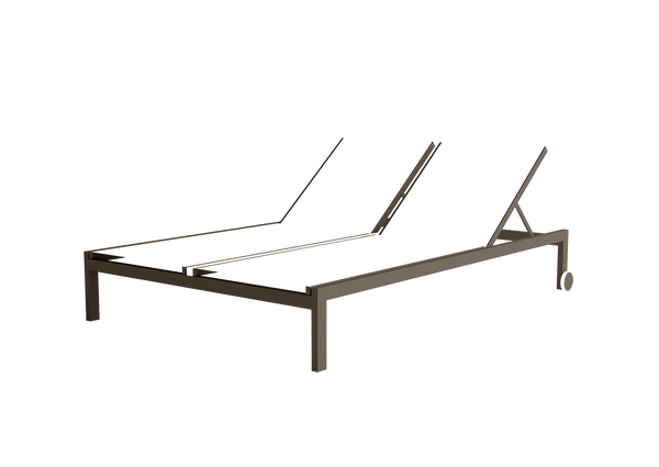 Milosa Double Sunlounger