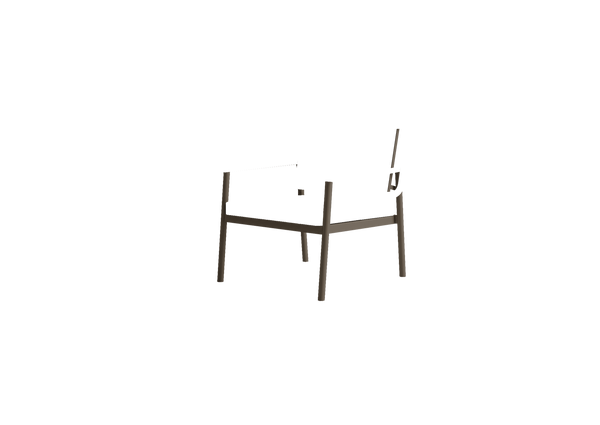 Sensora Lounge Armchair With Wooden Armrests